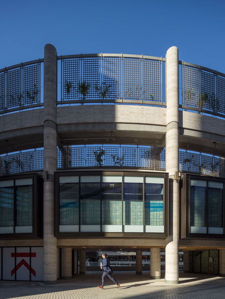 Arup Associates Broadgate Circle development. 2 of 23.