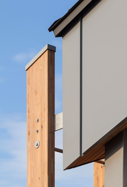 Exterior facade cladding detail photography. 2 of 20