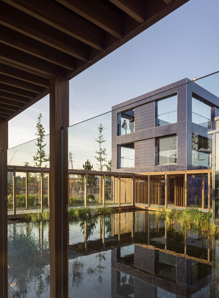 Exterior architectural photograph. 5 of 11.