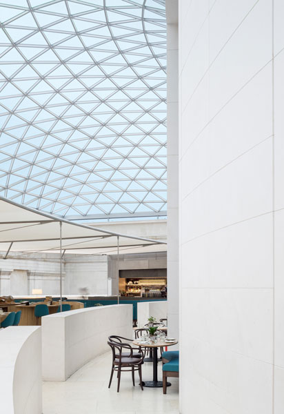 Photograph including of Fosters glass ceiling. 5 of 10.