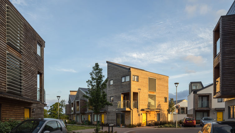 External timber cladding and solar shading architectural photography. 7 of 12.