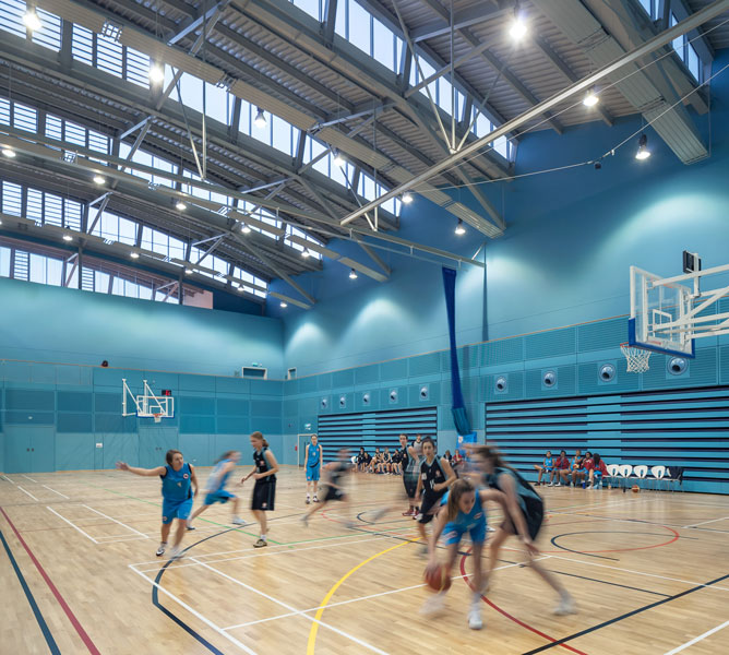 Basketball in use. 8 of 20