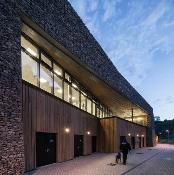 Haverstock Associates, training facility night photograph. 12 of 14.