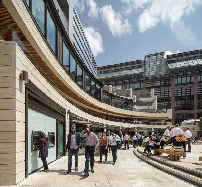 Broadgate Circle architecture. 13 of 23.