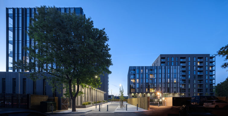 Development street, cycle parking, and traffic control.13 of 15.