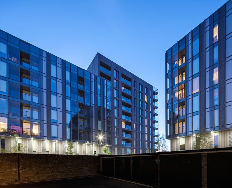 Existing site and new development in stark contrast. 15 of 15.