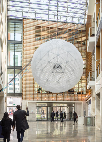 Interior atrium artwork, 01 of 05
