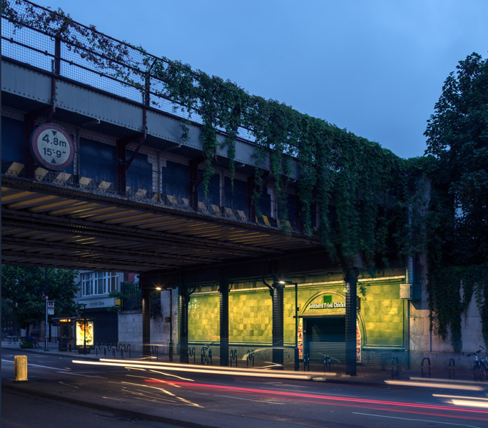 Tiled installation photograph, Balham, London, 04 of 08