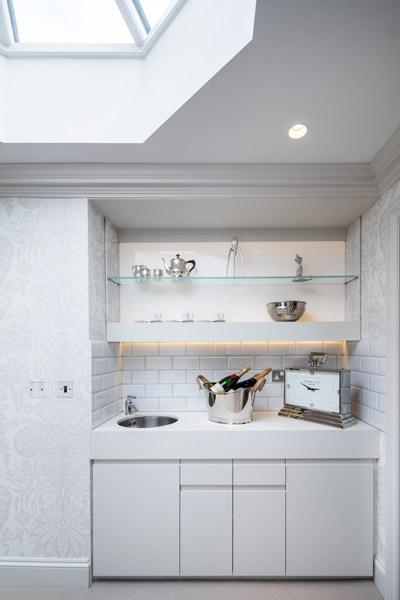 The landing features bespoke furniture, 05 of 18