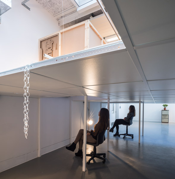 View of the chairs used to navigate through the space, 05 of 10