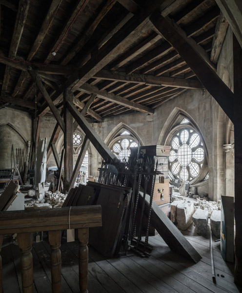 Storage of Westminster Abbey artifacts and ongoing repair projects, 05 of 27
