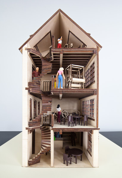 Multi-level domestic interior, 06 of 18