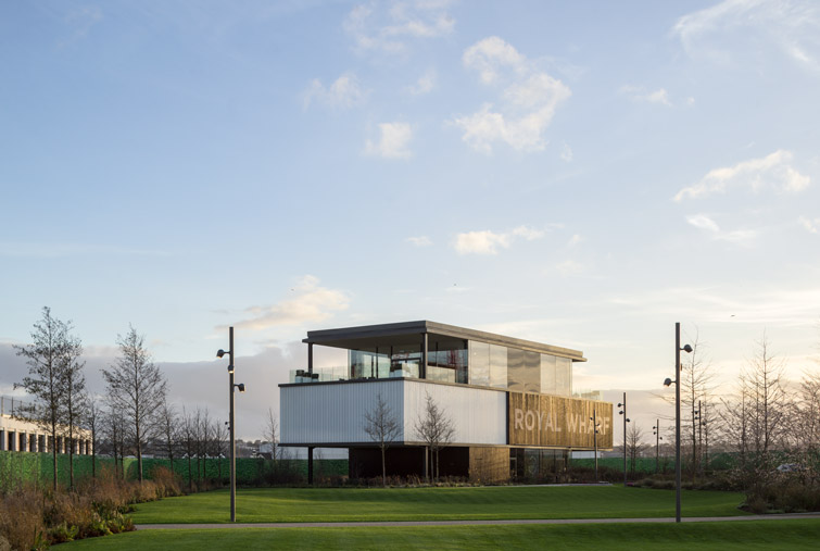 Exterior photograph showing grounds context, 07 of 11