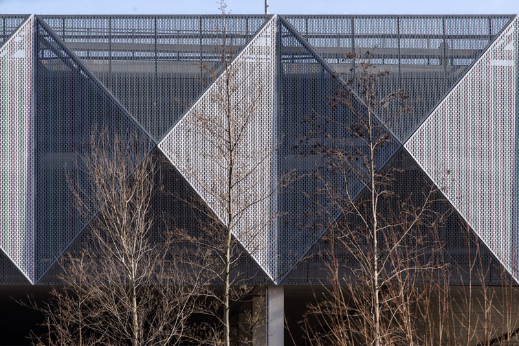 Metal panel facade elevation photography, 07 of 13