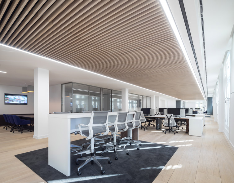 Worstation and timber soffit, London, 07 of 07