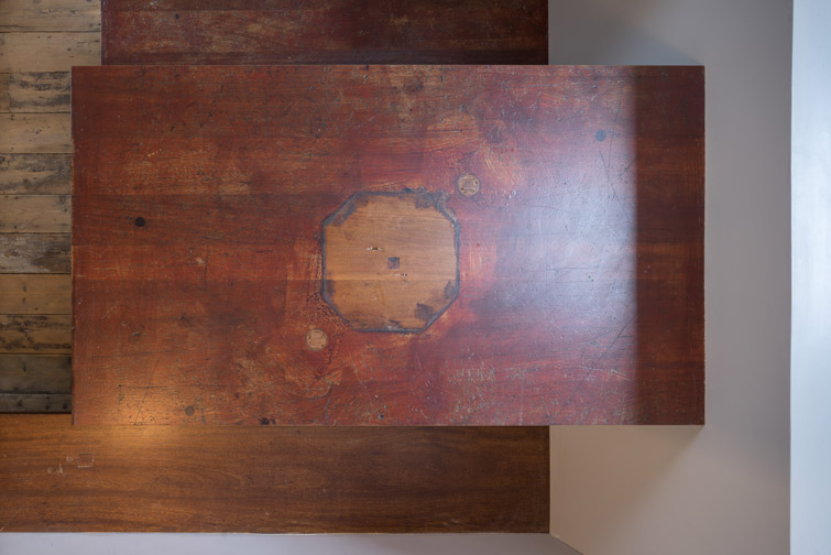 Reclaimed architectural dining table photo, 08 of 18