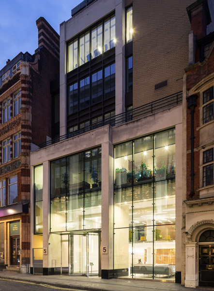 Dusk glazed facade photography, 09 of 17