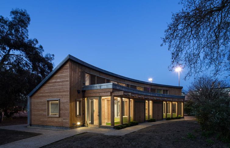 Dusk photography of the exterior, 10 of 16