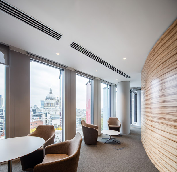 London interior architectural photograph showing view of St Paul's Cathedral, 10 of 14