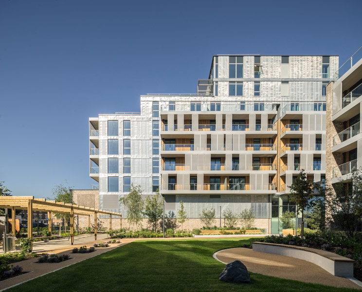 View from inside the landscaped courtyard, 10 of 15