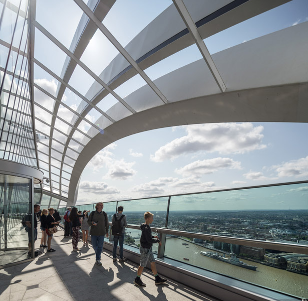 The viewing deck of the Sky Lounge at Fenchurch St, London, 12 of 12