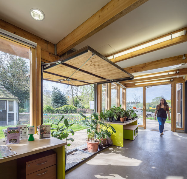Interior shot showing the building in use, 16 of 16