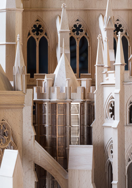 Extension to the Westminster triforium model, by Ptolemy Dean Architects, 18 of 18