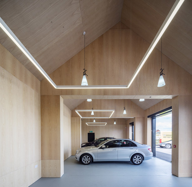 Car showroom interior photography, 02 of 10