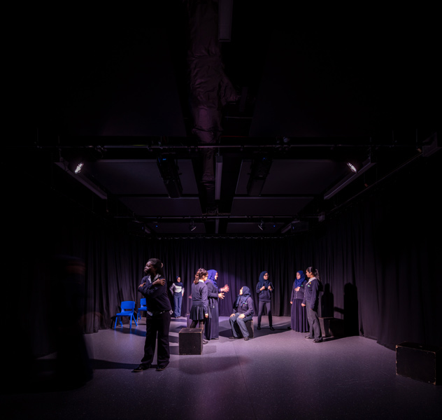 Drama production interior, London, 20 of 24