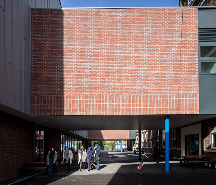 School playground with brick and steel support, 21 of 24