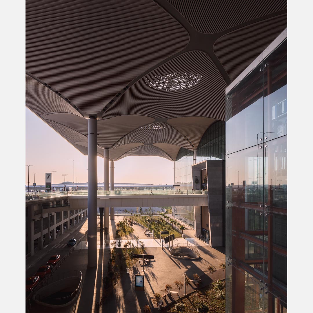 Istanbul Airport by Haptic Architects, London